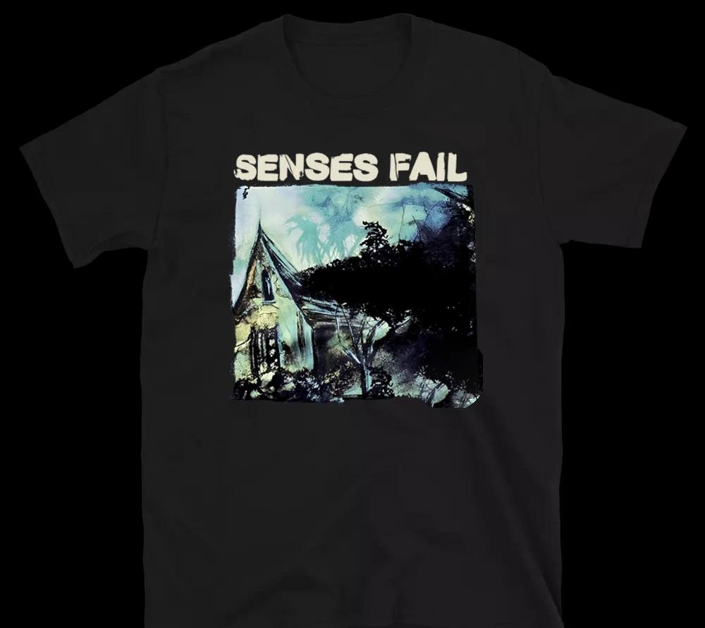 Senses Fail Black T Shirt All Size S-5XL Cotton Men And Women SG476