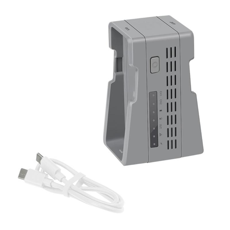 Vertical Drones Battery Charging Hub Space Saving Design Intelligent Management for Neo2 Battery 2Slot Chargers forTravel
