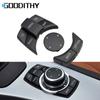 Car Interior CIC Central Console Multimedia Menu Button Switch Cover For BMW E Series 1 3 5 X1 X5 X6 E87 E90 E91 E92 E60 E84