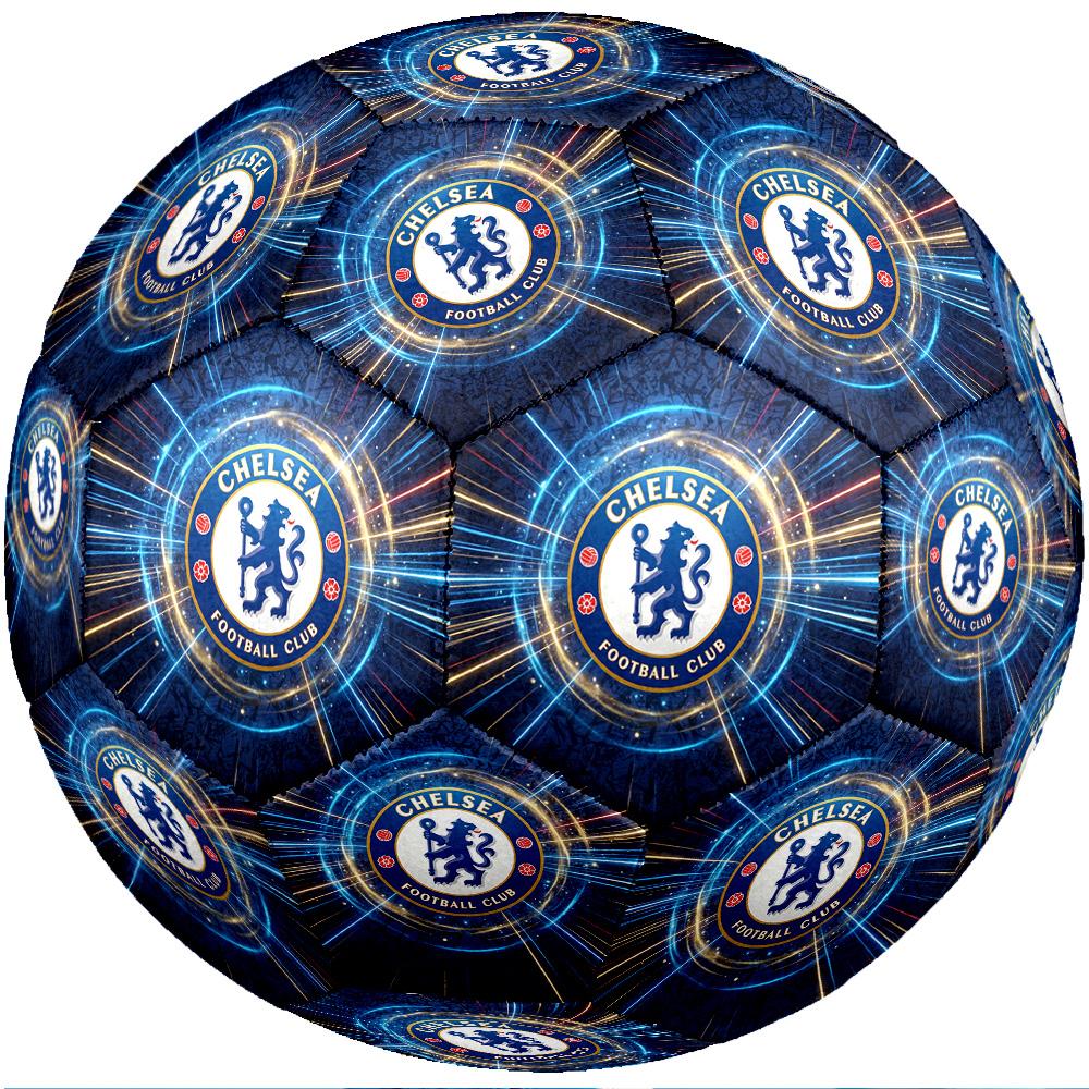 Chelsea FC Theme soccer ball Size 5 Soccer Ball Soft Touch Professional Training Football for Outdoor Sports