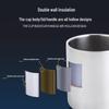 304 Stainless Steel Anti-Scald Double-Layer Water Cup for Kids and Students with Engraving