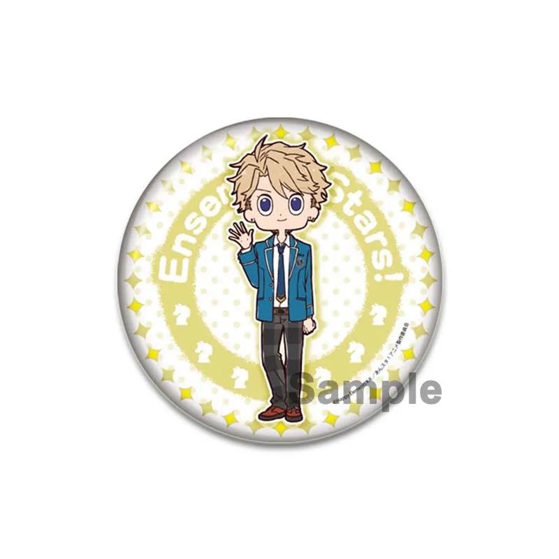 32/44/58 мм Аниме Ensemble Stars SOUMA KANZAKI Брошь для одежды, шляпы, рюкзака, круглые булавки, значки ручной работы для косплея из мультфильмов, аксессуары