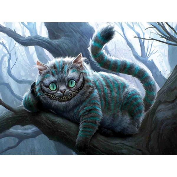 Full 5D Diamond Painting Big Mouth Cat DIY Diamond Embroidery Diamond Mosaic Cross Stitch Kits Home Decor Gift