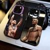 Боксерский Чехол для Телефона с Конором Макгрегором для iPhone 17,16,15,14,13,12,11 Plus,Pro Max,XS,Цветной Серебряный Покрытый Внутренний Чехол