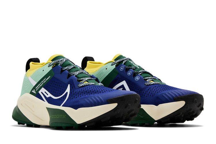 Men's Sneakers Nike ZoomX Zegama Trail Deep Royal Blue Yellow Strike