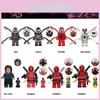 Tv6203 Children's Building Blocks Toy Venom Serum Deadpool Mini Figure Bag Packaging