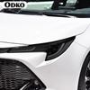 Для Toyota Corolla E210   NMS 2014-2018 Аксессуары Защитная пленка на фары автомобиля Прозрачная черная наклейка из ТПУ на фары