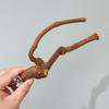 Accessories Parrot Wooden Branch Bird Hanging Toys Wood Parrot Bird Stand Perch Platform Stand