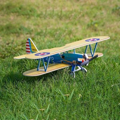 Dancing Wings Hobby E25 Stearman PT-17 Kaydet Размах крыла 450 мм Материал PP Самолет с дистанционным управлением Биплан Летающее крыло КОМПЛЕКТ/ КОМПЛЕКТ+Комбо с питанием - КОМПЛЕКТ