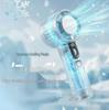 Портативный USB-перезаряжаемый мини-вентилятор для охлаждения с высокой скоростью и ледяным пакетом