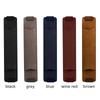 PU Leather Pen Bags Portable Pen Case Elastic Band Pen Sleeve Pouch Pointpen Holder School Office Supplies Handcrafted Gift