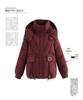 2025 Women's Short Cotton-Padded Jacket: New Korean Style, Fashionable Thick Bread Coat for Winter Outerwear.
