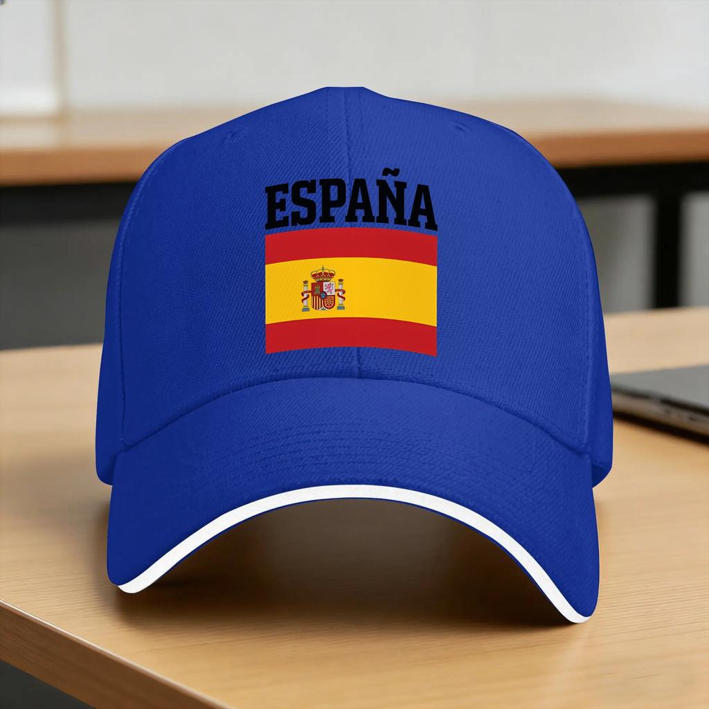 Spring Espaa Baseball Cap Outdoor Sport Casual Design Sun Hip Hop Hats Women Unisex Wholesale Baseball Caps