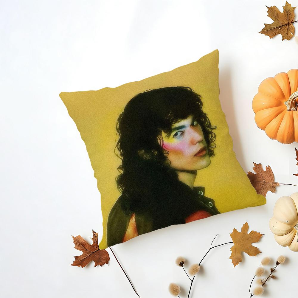 Conan Gray Holidays Cushion Cover Iceland Washable Linen Soft for Daily Sofa Bed Home Room Decor