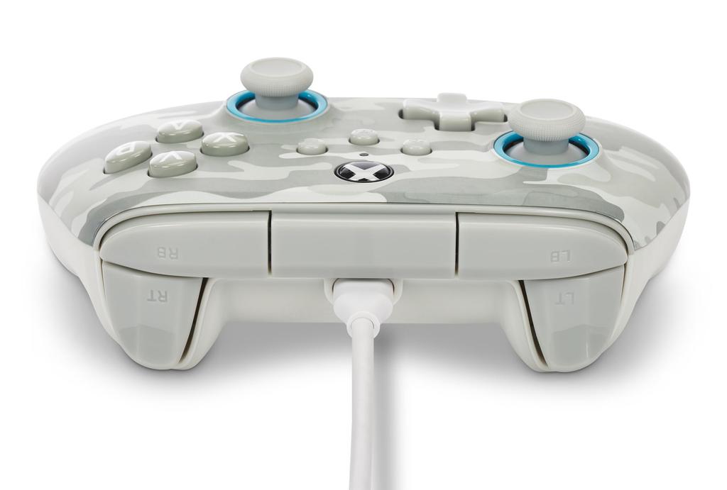 Год PowerA Advantage Проводной контроллер для Xbox Series Arctic Camo Функция двойной вибрации для Xbox Series PC Windows [2 Гарантия] XS - XS 10/11