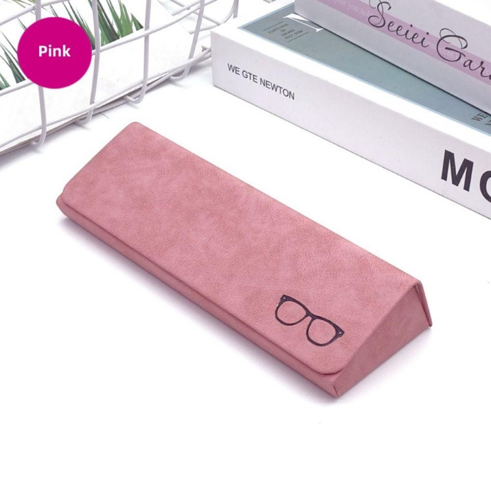 Portable Hard Case Glasses Case Anti-press Frame Glasses Sunglasses Case PU Leather Hard Shell Eyewear Box Men