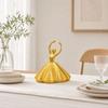 Handicrafts Spinning Girl Statue PLA Plastic Rotating Ballet Ornaments  Living Room Party Decor