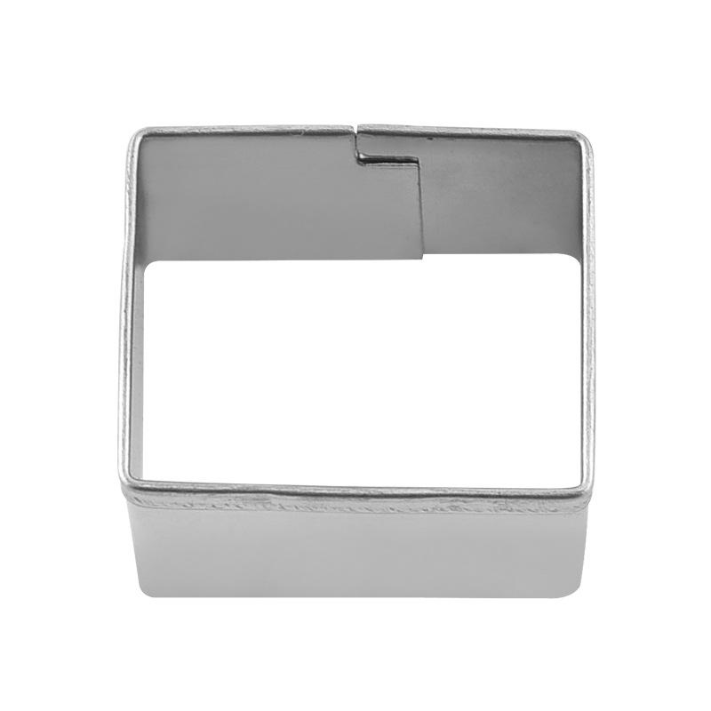 3-Piece Stainless Steel 430 Biscuit Cutter & Mousse Ring Baking Set