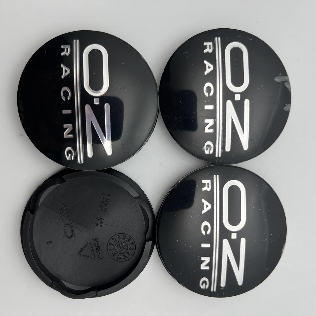 4Pcs 55mm M582 Car Wheel Caps With O.Z OZ Racing Sport Emblem Logo Rim Hubcaps Cover Badge Styling Accessories For VW Golf Polo