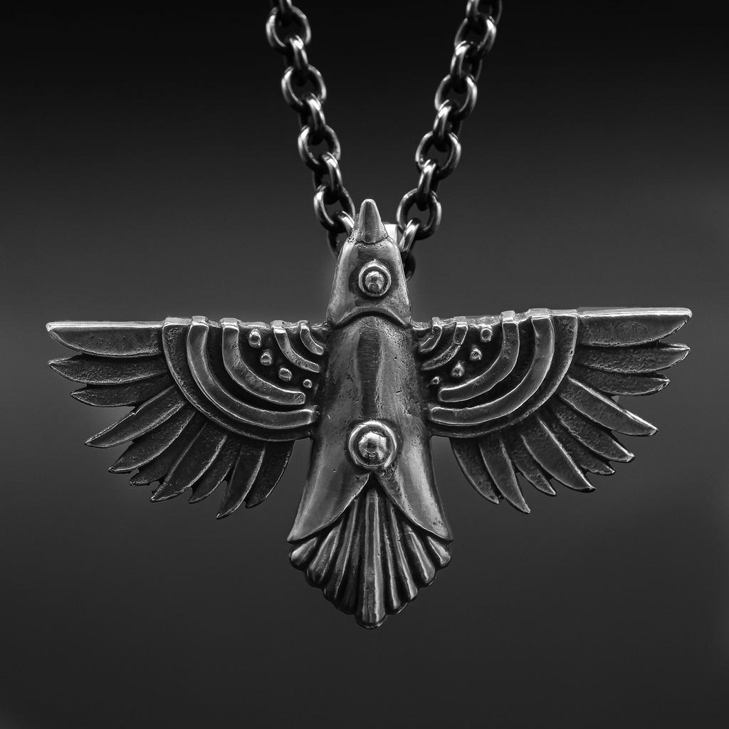 Rawhyde Azteca Bird Pendant