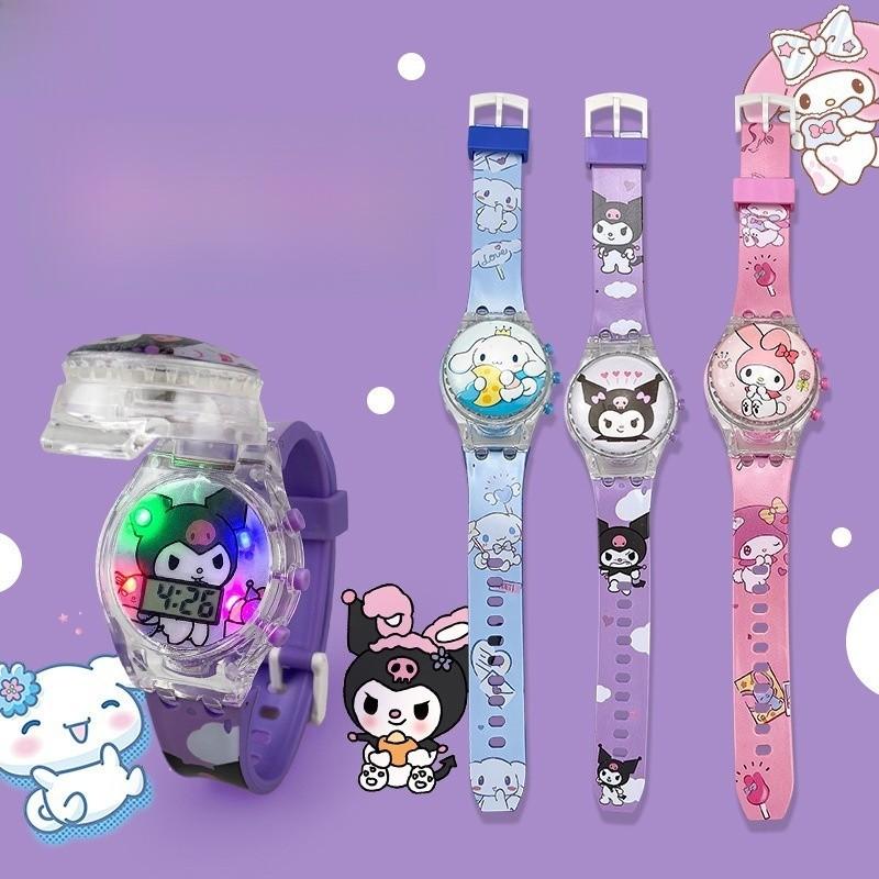 Вращающаяся обложка-книжка Hello Kitty со световой и музыкальной функцией Часы для детей Интерактивные Декора