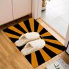 Powerful Symbol Design Printed Office Carpet Chair Cushion  Entryway Rug, Rugs for Living Room, Bedroom Christmas gifts