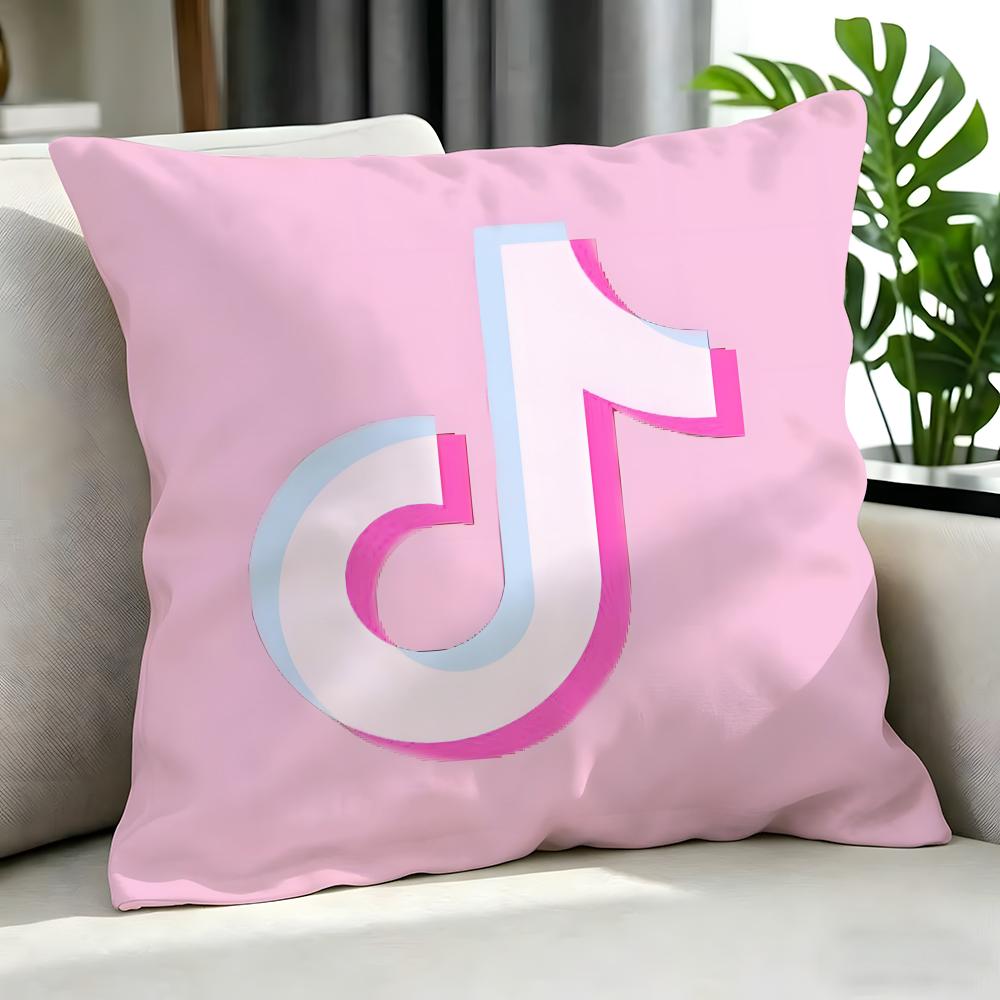 Социальный Tiktok Чехол для подушки Набор чехлов для подушек 4 шт 50X50 45X45 40X40 Наволочка Декоративный Диван Домашний Декор