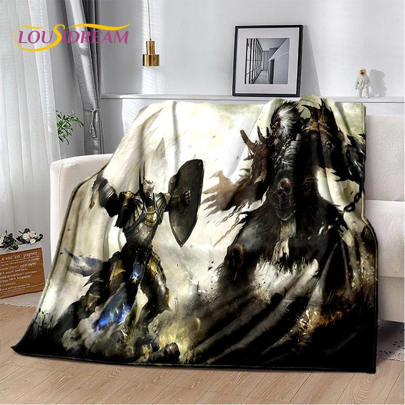 Мягкое плюшевое одеяло Cavalier Knight Templar Crusaders, фланелевое одеяло для гостиной, спальни, кровати, дивана, пикника