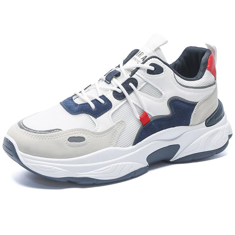 Fashion Men's Mesh Breathable Sneakers Fashion Versatile Casual Shoes for Men 2024 Male Height Thick Comfortable Tennis Running Shoes