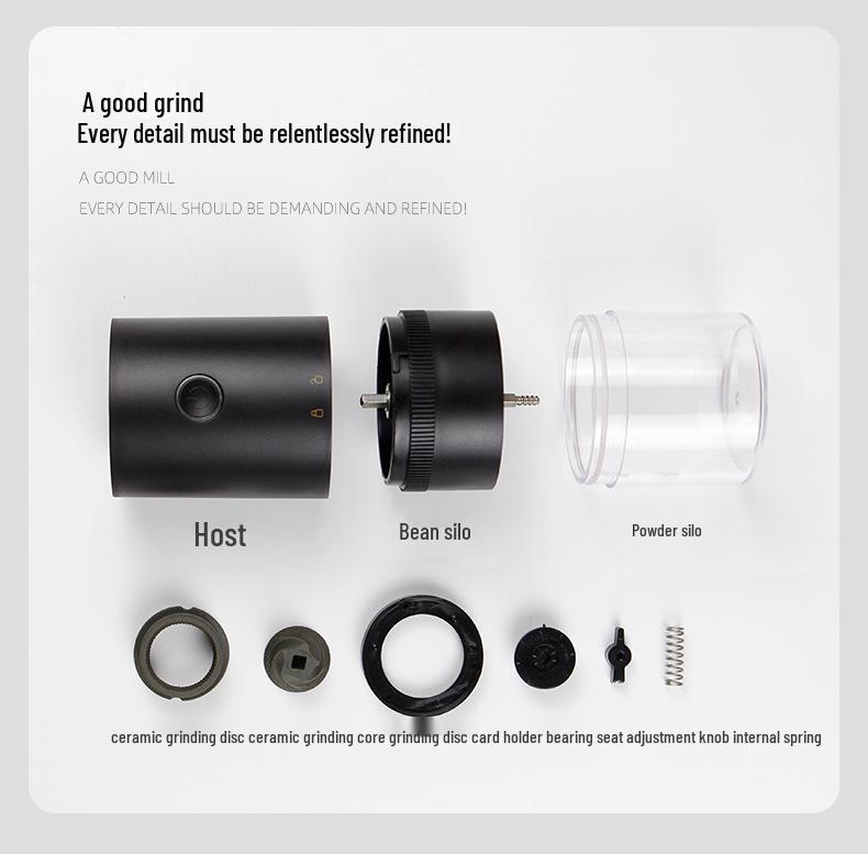 USB Rechargeable Portable Electric Coffee Grinder