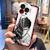 Аниме B-Берсерк G-Гатс Чехол Прозрачный Чехол для Телефона Для iPhone Apple 17 AIR 16E 16 15 14 12 13 11 Pro Max Plus XR TPU DIY Чехол-Оболочка