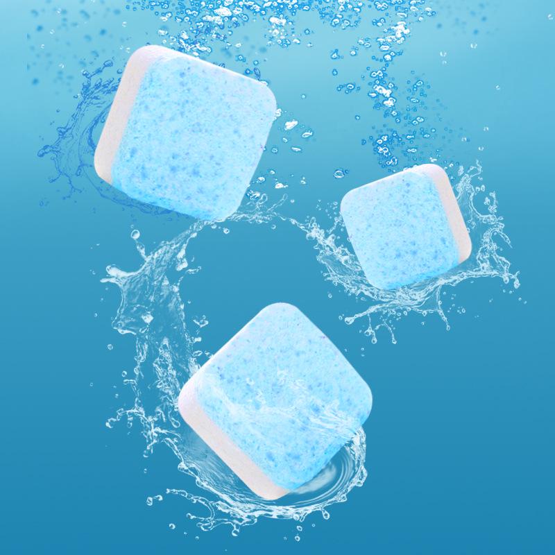Washing Machine Effervescent Tablets Fully Automatic Drum Pulsator Laundry Sink Cleaning Effervescent Tablets To Remove Dirt Detergent 12 Capsules