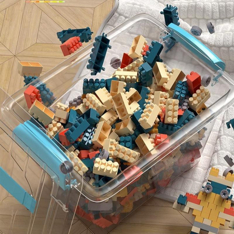 Children's Large Particle Educational Building Blocks Assembly Toys Boys and Girls Baby DIY Early Education Three-dimensional Puzzle Model Gift