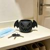 Декоративная емкость для хранения 3D-печатный Цветочный горшок 'Дьявольская летучая мышь', Готический Хэллоуин Суккуленты Креативный комнатный горшок с деталями крыльев для дома и офиса