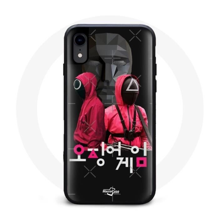 Coque - Squid Game - Iphone XR - Souple - Noir - Mixte