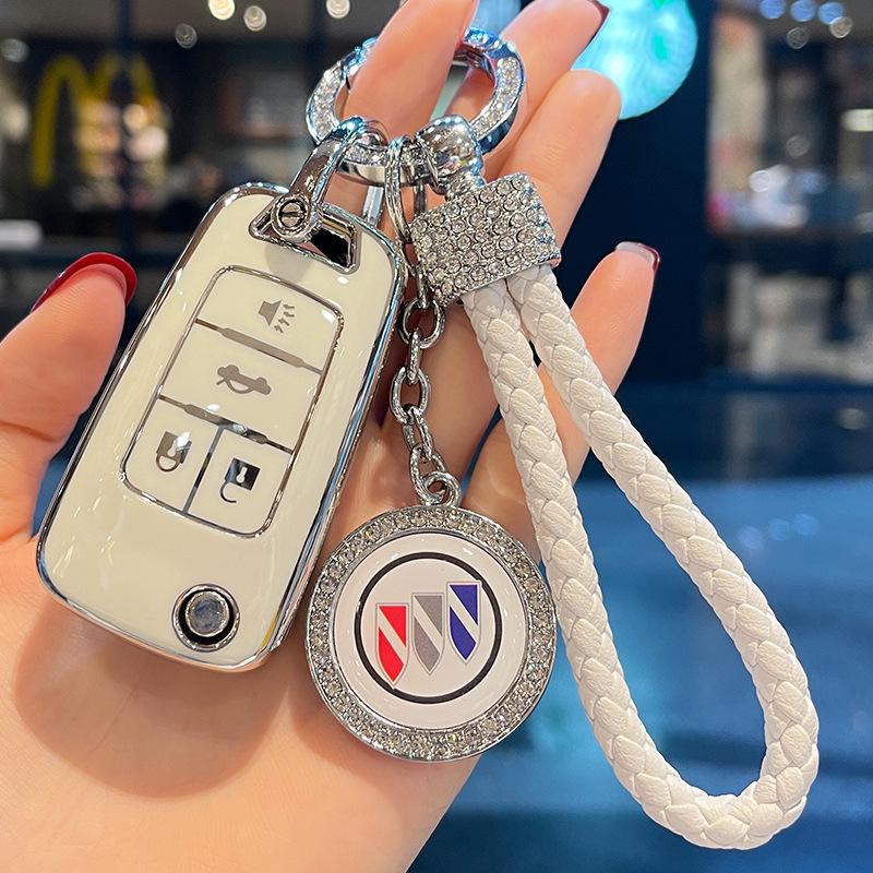 Buick Regal Key Case for Excelle, Encore, Envision, LaCrosse, GL8, Weilang, and Yinglang.
