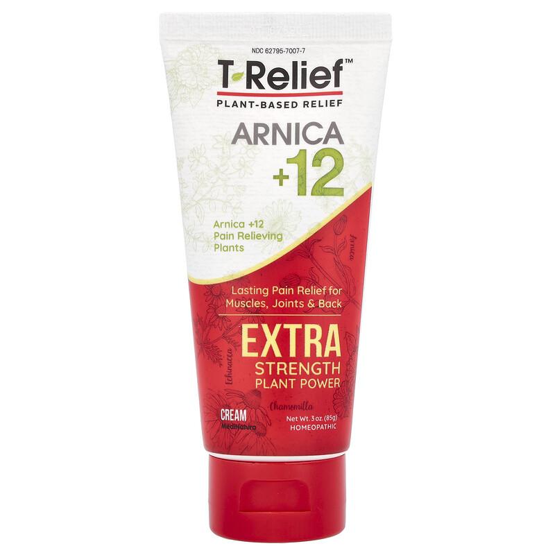 T-Relief™, Arnica +12 Cream, Chamomilla, 3 oz (85 g)