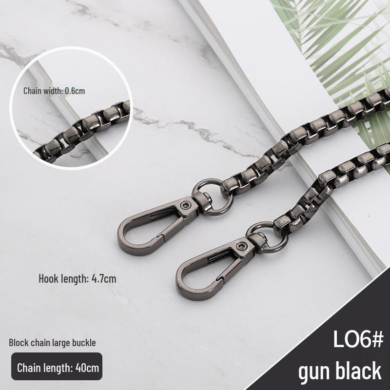 Металлические цепочки для сумок премиум-класса в разных стилях - Продаются отдельно