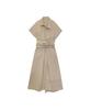 Meuameu Tie Sleeve Detail Shirt Dress