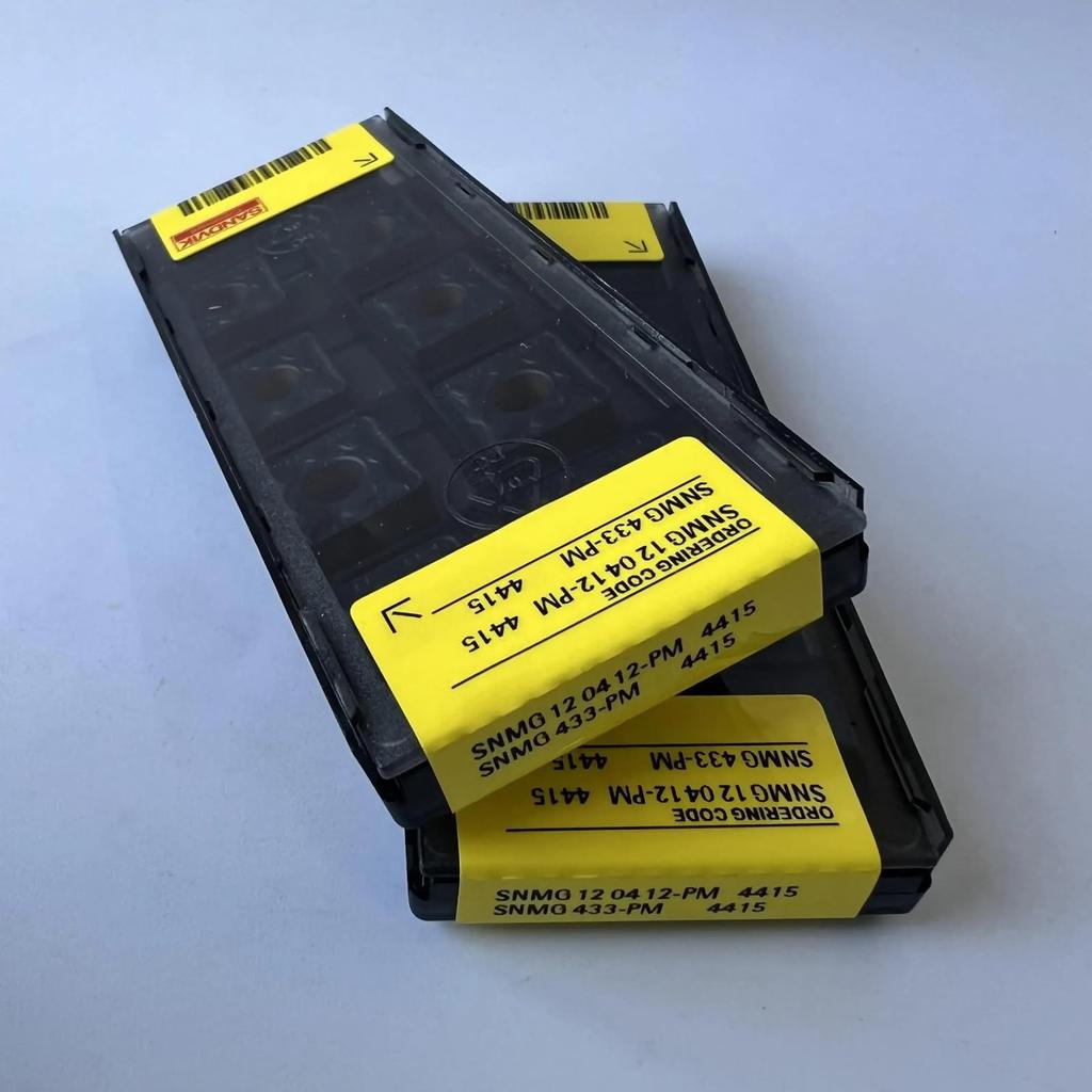 Original Sandvik / SNMG120412-PM 4415 / CNC Lathe Carbide Blade 10 PCS