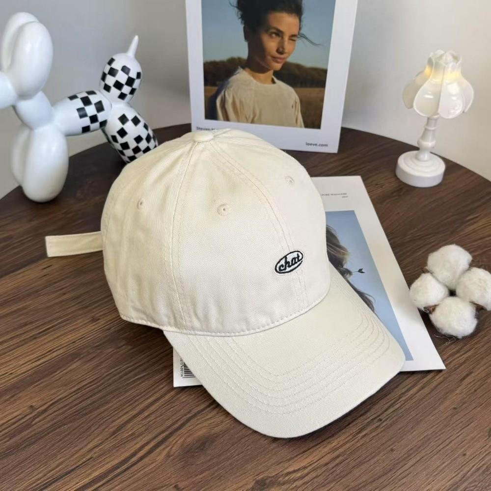 Embroidery Baseball Hat Korean Snapback Cap Casual Peaked Cap Men Women