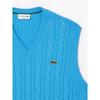 Lacoste Мужской жилет S Cable V Neck Ah3132 54n 4xa q2nAh3132 54n4xa