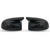 Car Side Rearview Mirror Caps CAP High-class Horn for BMW X3 G01 X4 G02 X5 G05 2018-2025 Black Accessories M3 Style Mirror Cover
