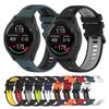 18mm 20mm 22mm Watch Band For Garmin Forerunner 265 265S Two-Color Silicone Watchband Strap for Garmin Venu SQ Venu 2 3S