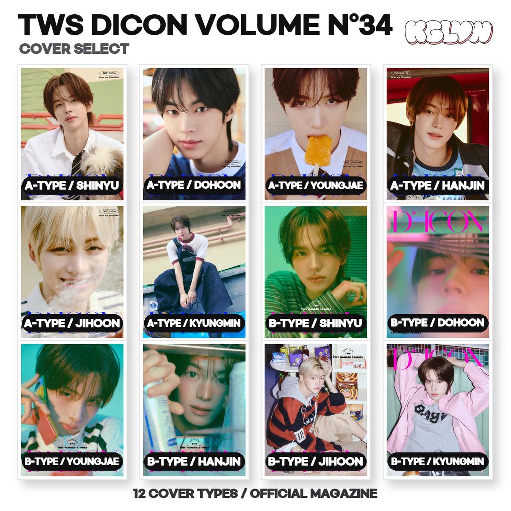 [Предзаказ] TWS DICON VOLUME N34 DEAR MY BOYHOOD / TINY WONDER STORIES Версия A / Версия B Выбрать Официальный K-POP Журнал