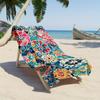 1pc Mandala Flower Beach Towel Quick Drying Soft Absorbent - Perfect for Outdoor Travel Camping and Summer Vacation