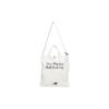 Fabric Tote Bag, Shopping Bag, Shoulder Bag, Crossbody Bag, Handbag Regular Unisex Ivory White New Balance LAB13638-IV