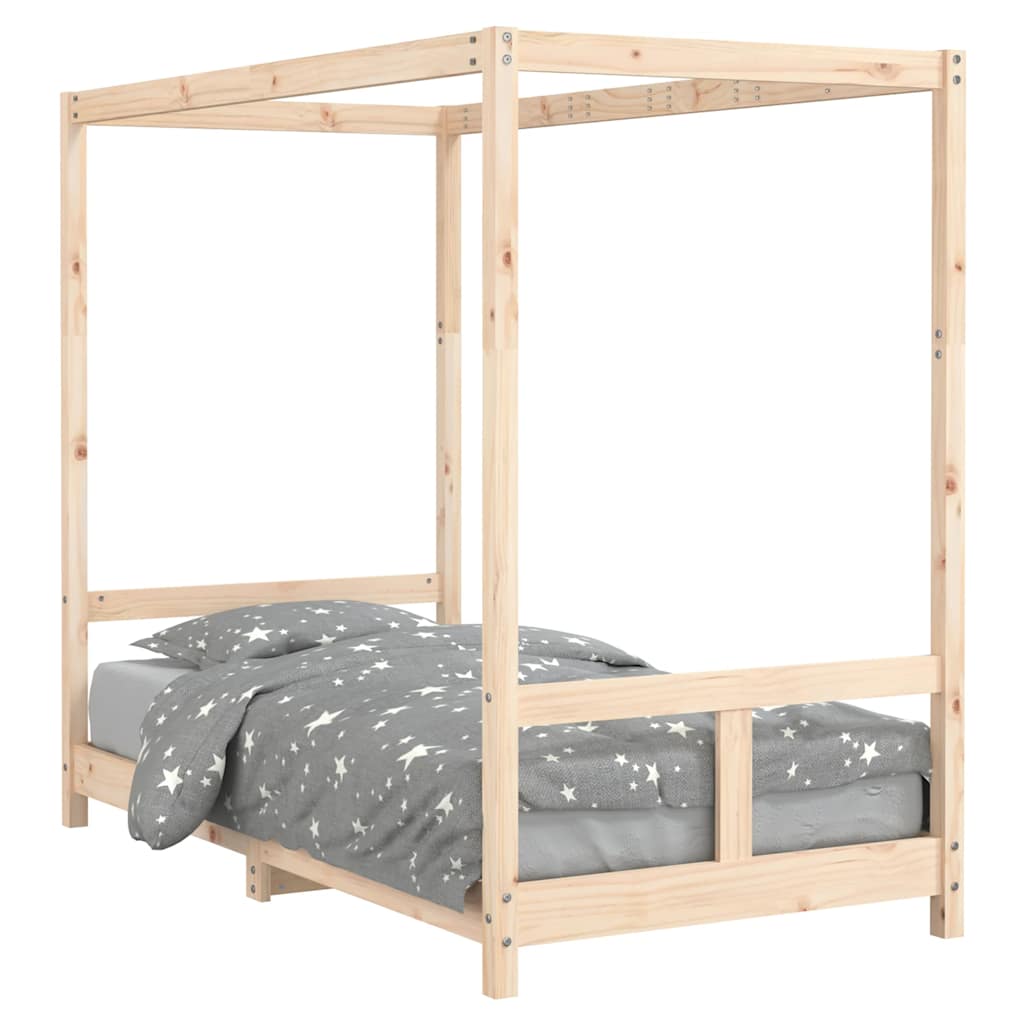 Children s Bed 80x160 cm Solid Pine Wood