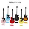 Electric Guitar Professional Solid Wood Guitar Stringed Musical Instrument Poplar Body Hard Maple Neck Laurel Wood