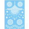 Waterproof Temporary Tattoo Stickers Long-lasting Body Art Tattoo White Tattoo Stickers  Women Men